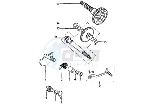 SV 100 L - 100 cc drawing STARTER