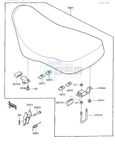 KLT 110 A [KLT110] (A1-A2) [KLT110] drawing SEAT -- KLT110-A3- -