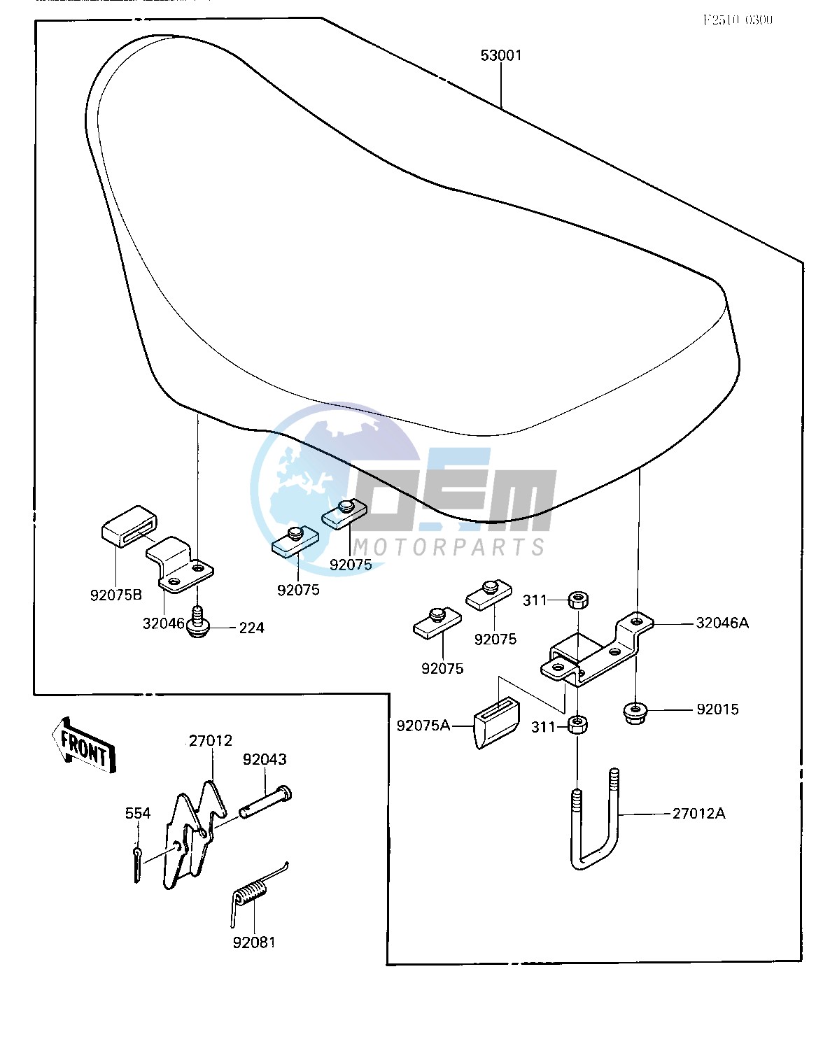 SEAT -- KLT110-A3- -