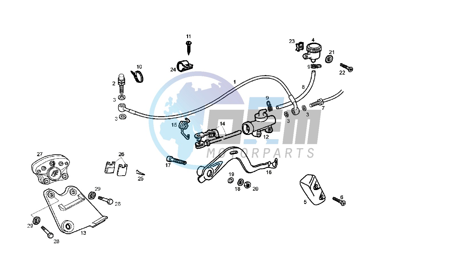 REAR BRAKING SYSTEM