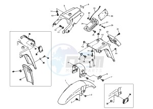 XTZ TENERE 660 drawing FENDER