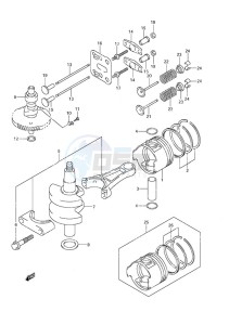 DF 6 drawing Crankshaft