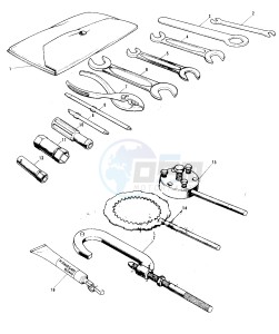 F9 A (-A) 350 drawing OWNER TOOLS_SPECIAL SERVICE TOOLS -- 72-73 F9_F9-A 350- -