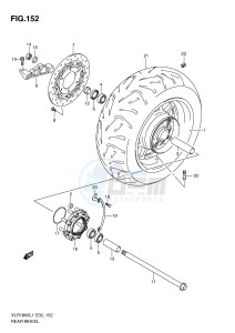 VLR1800 (E2) drawing REAR WHEEL (VLR1800UFL1 E19)