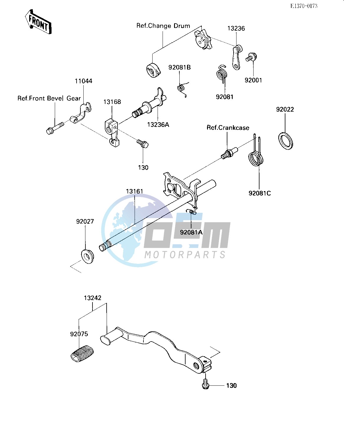 GEAR CHANGE MECHANISM