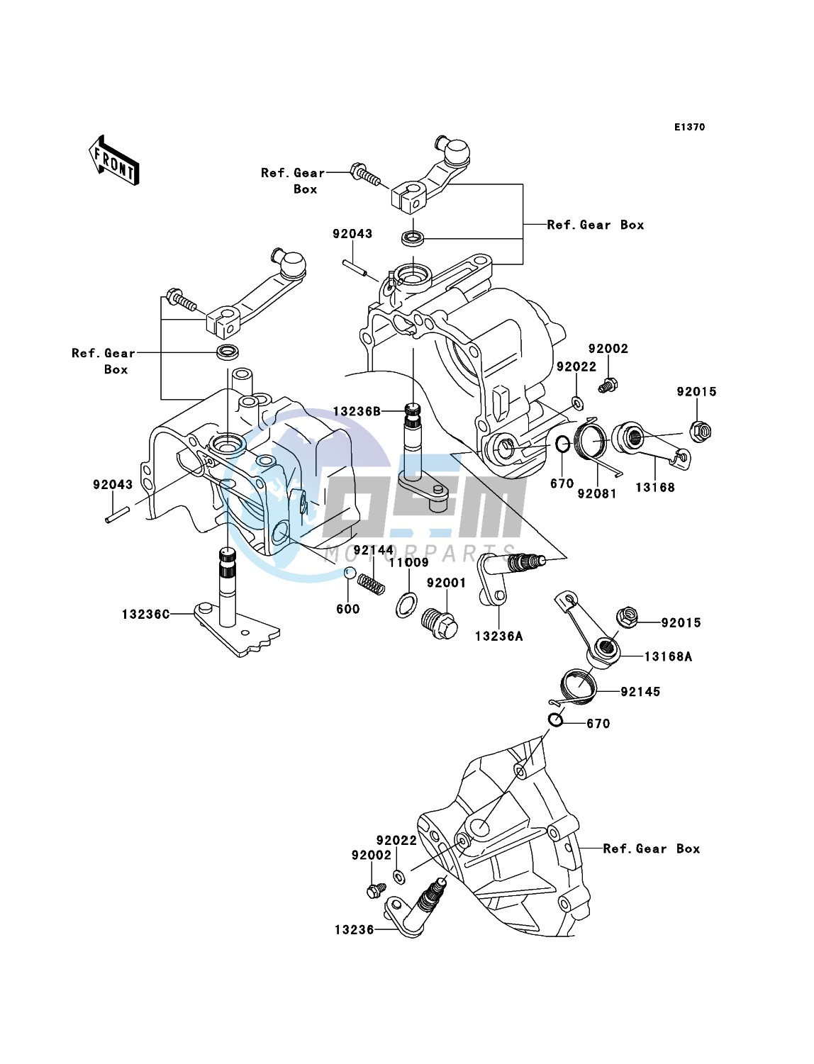 Gear Change Mechanism