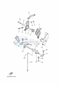 40XMH drawing THROTTLE-CONTROL