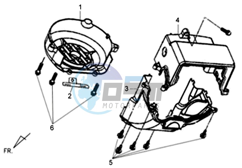 FLYWHEEL COVER