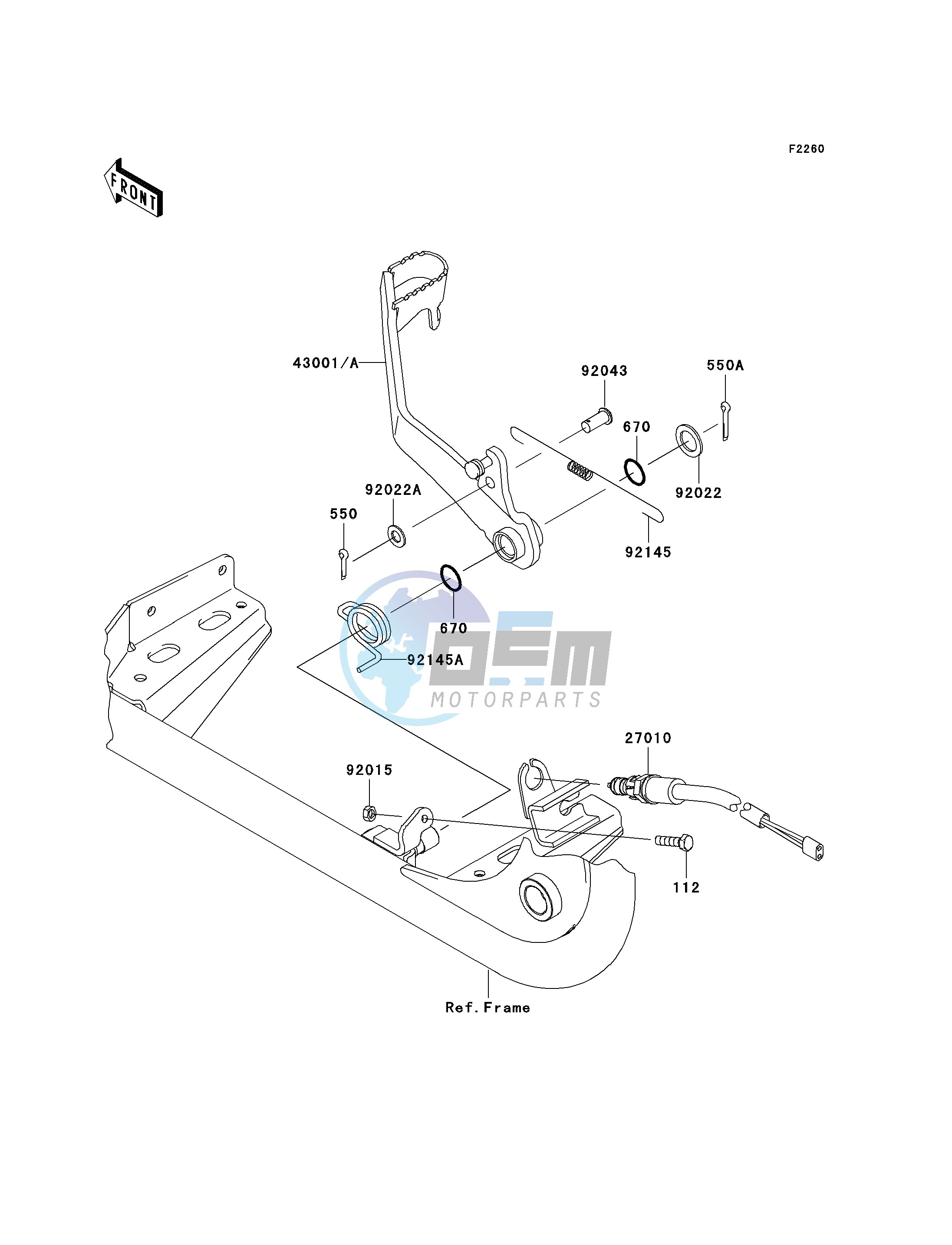 BRAKE PEDAL