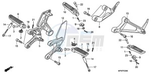 CB1000R9 France - (F / CMF) drawing STEP