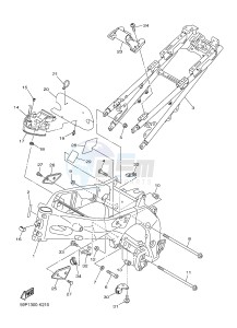 FZ8-NA 800 FZ8 (NAKED, ABS) (59P5) drawing FRAME