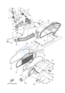 MWS125-C TRICITY 125 (BU51 BU53) drawing INTAKE