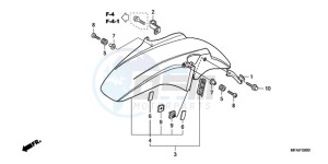 CBF10009 F / CMF drawing FRONT FENDER