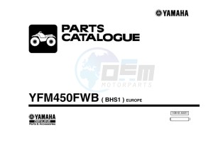 YFM450FWB KODIAK 450 (BHS1) drawing Infopage-1