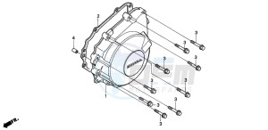 CBR600SE drawing GENERATOR COVER