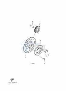 MT-03 MTN320-A (BEV8) drawing STARTER CLUTCH