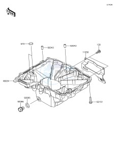 Z1000 ZR1000JHF XX (EU ME A(FRICA) drawing Oil Pan