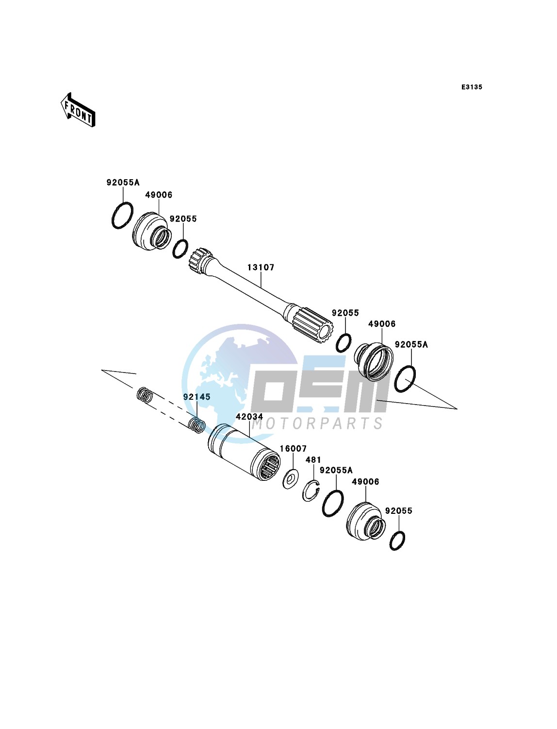 Drive Shaft-Propeller