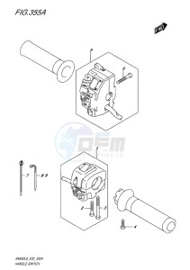 AN650 BURGMAN EU drawing HANDLE SWITCH