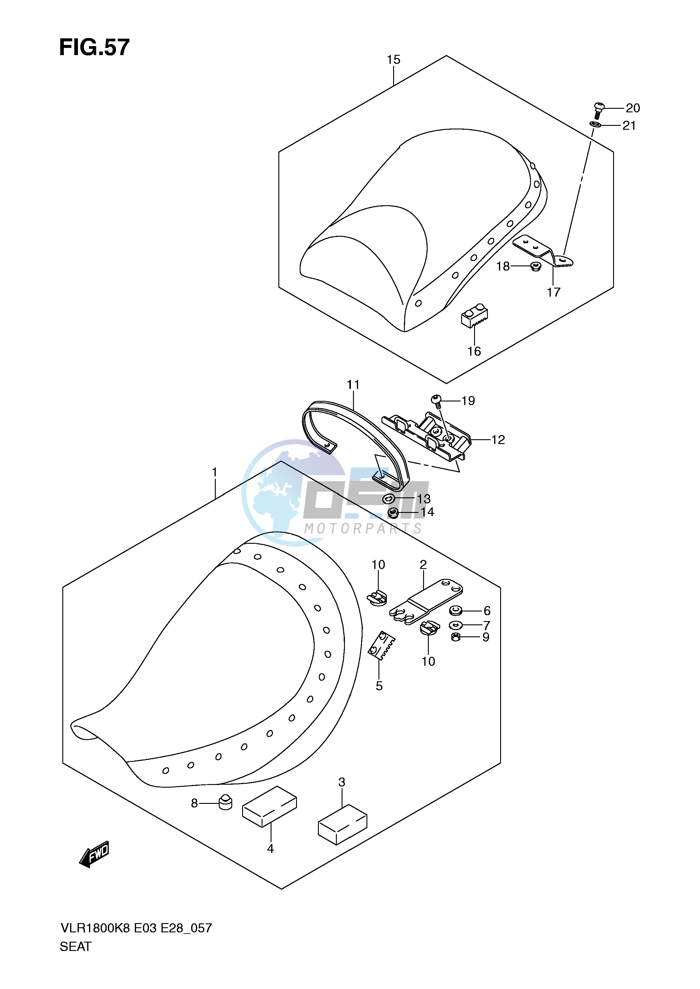 SEAT (VLR1800TK8 TK9 TL0)