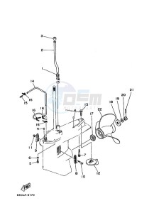 150F drawing LOWER-CASING-x-DRIVE-150-175-200-