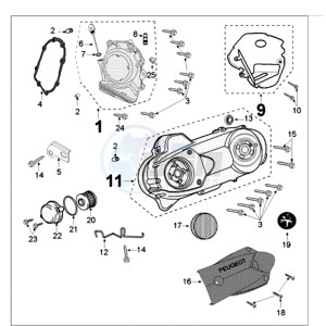 SAT 2 125 drawing HOUSING COVER