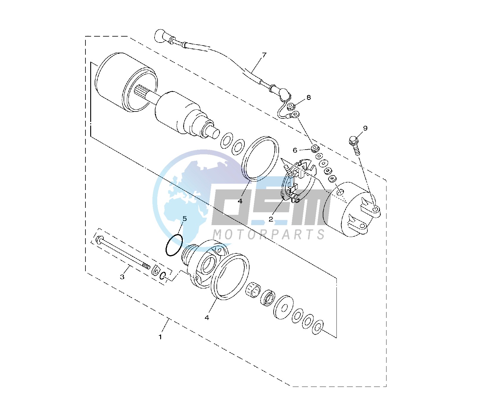 STARTING MOTOR