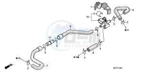 XL700VA9 Europe Direct - (ED / ABS) drawing AIR INJECTION VALVE