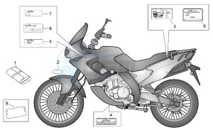 Pegaso 650 Carb drawing Plate set