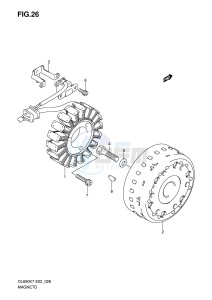 DL650 (E2) V-Strom drawing MAGNETO (MODEL K7)