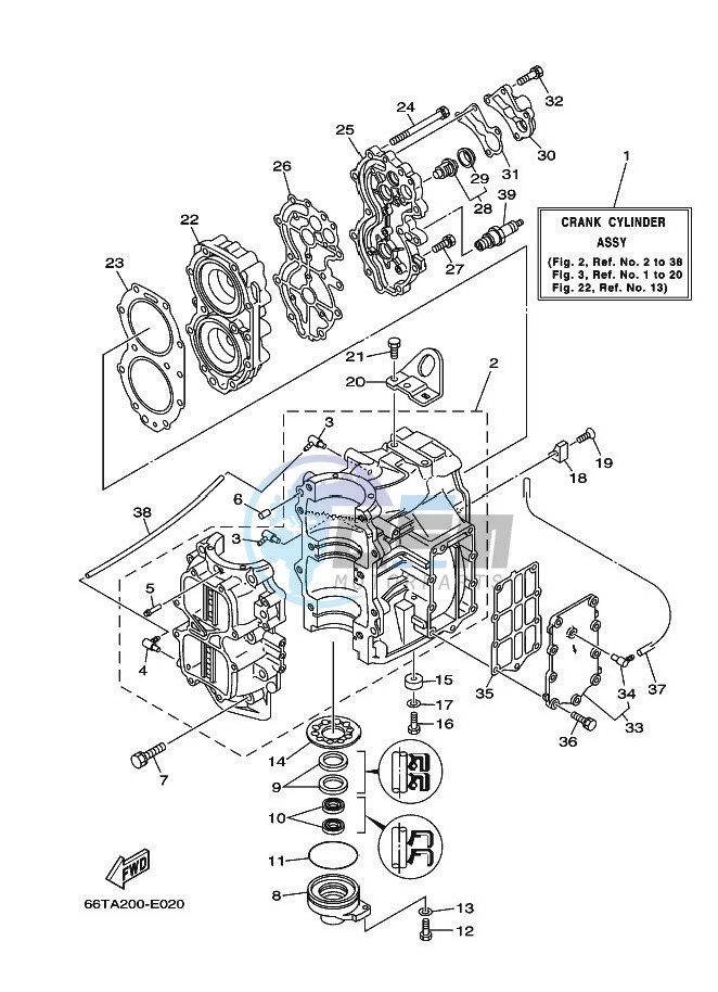 CYLINDER--CRANKCASE