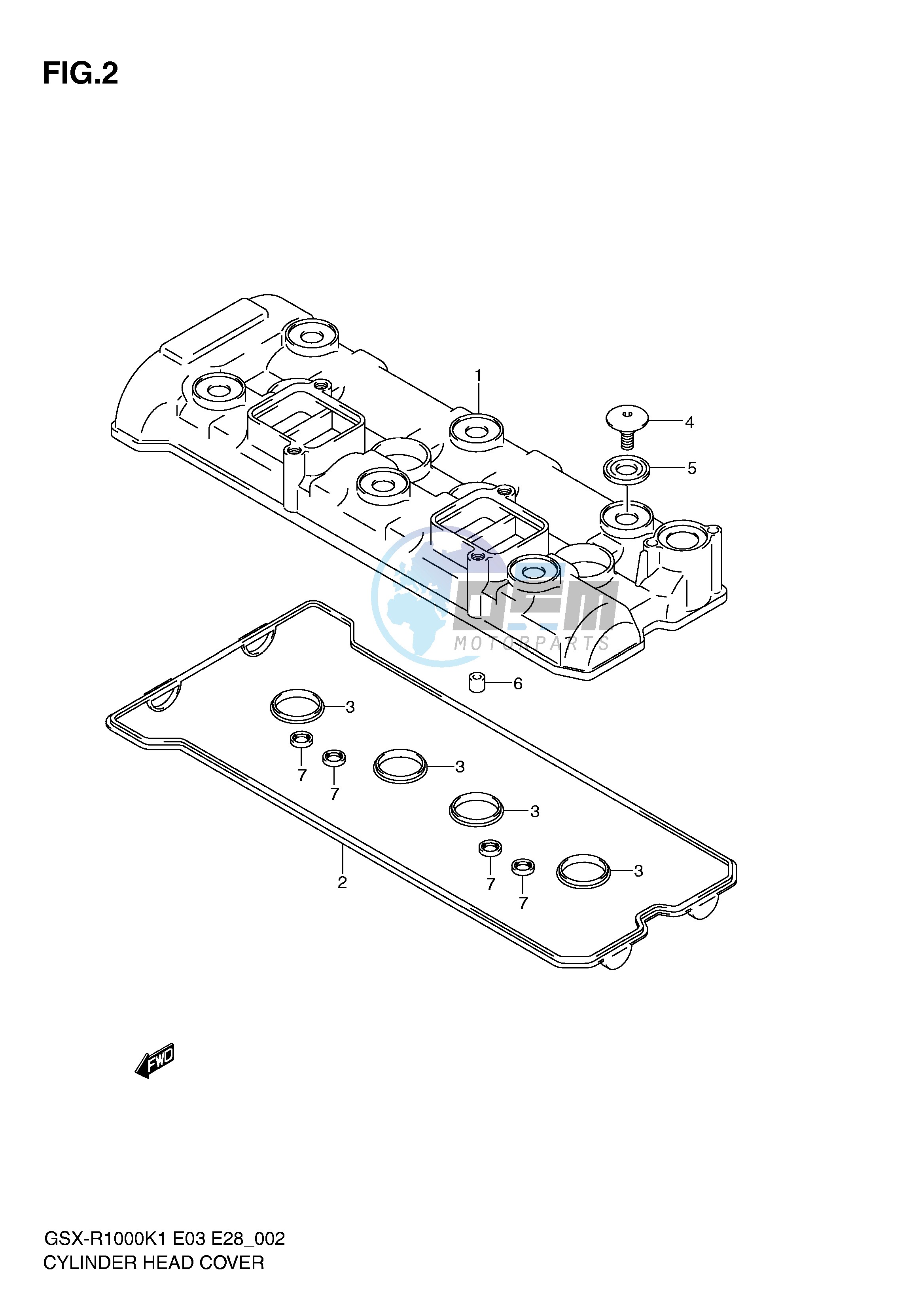 CYLINDER HEAD COVER