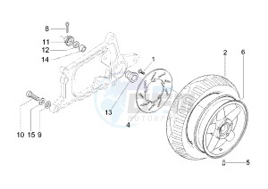 X8 200 drawing Rear Wheel