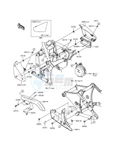 VULCAN 900 CUSTOM VN900CEFA GB XX (EU ME A(FRICA) drawing Side Covers/Chain Cover