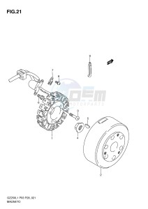 GZ250 (P3) drawing MAGNETO