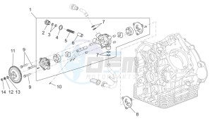 1200 Sport 8V drawing Oil pump