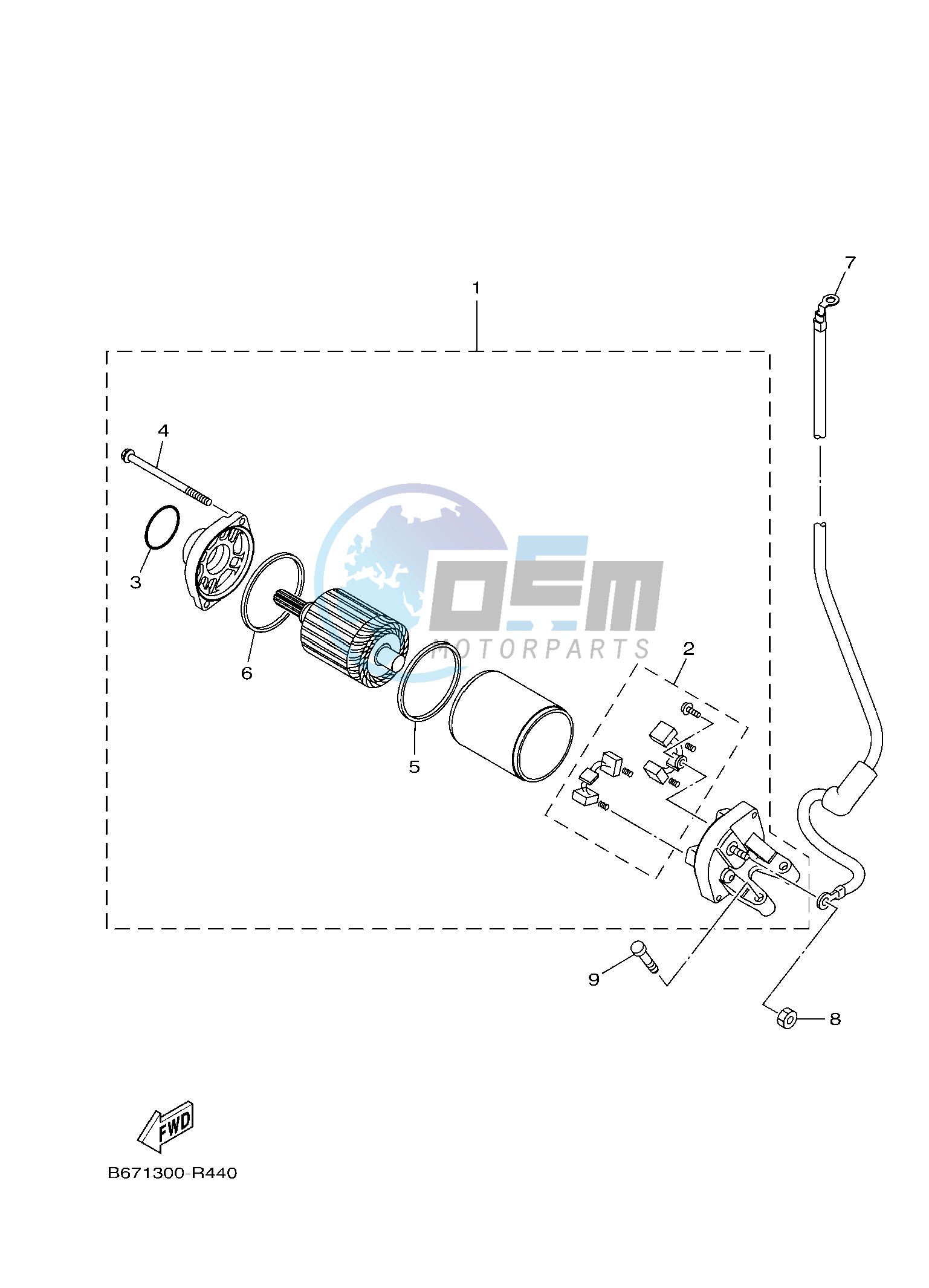 STARTING MOTOR