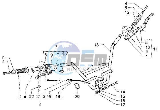 Handlebar - Brake Pump