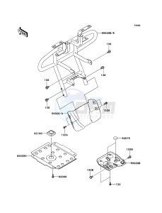 KVF360 4x4 KVF360A6F EU GB drawing Guard(s)