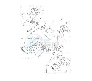 WR R 250 drawing FLASHER LIGHT