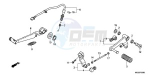 NC700XDC drawing PEDAL