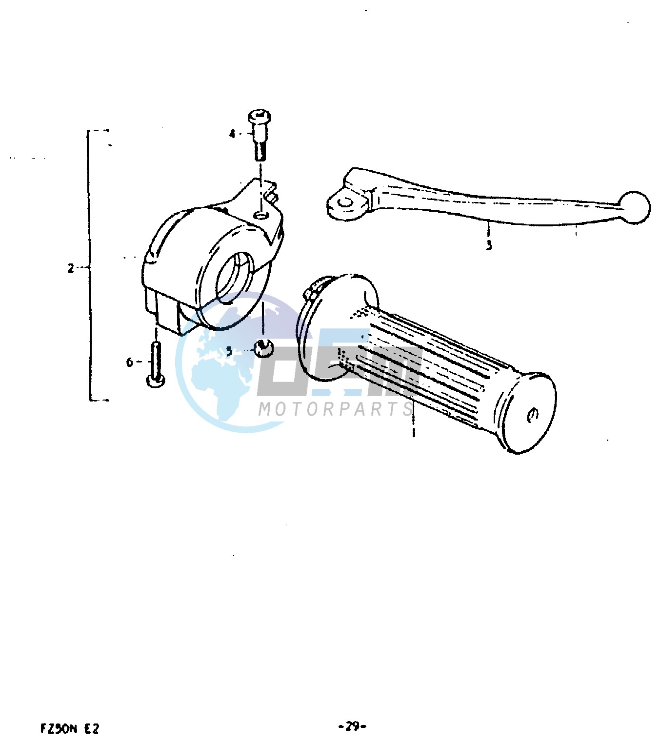 RH HANDLE SWITCH