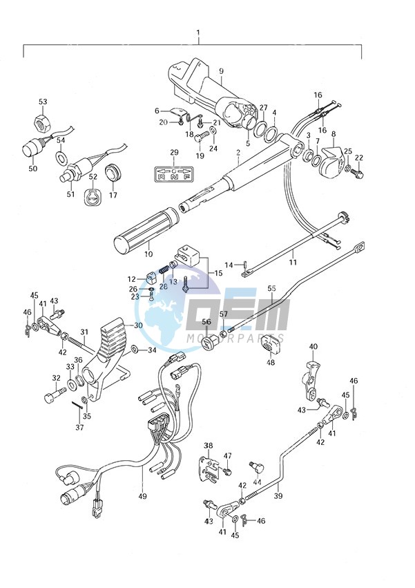 Tiller Handle