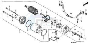 XL700V9 Europe Direct - (ED / SPC) drawing STARTING MOTOR