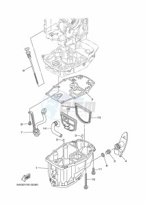 F15CMHL drawing VENTILATEUR-DHUILE