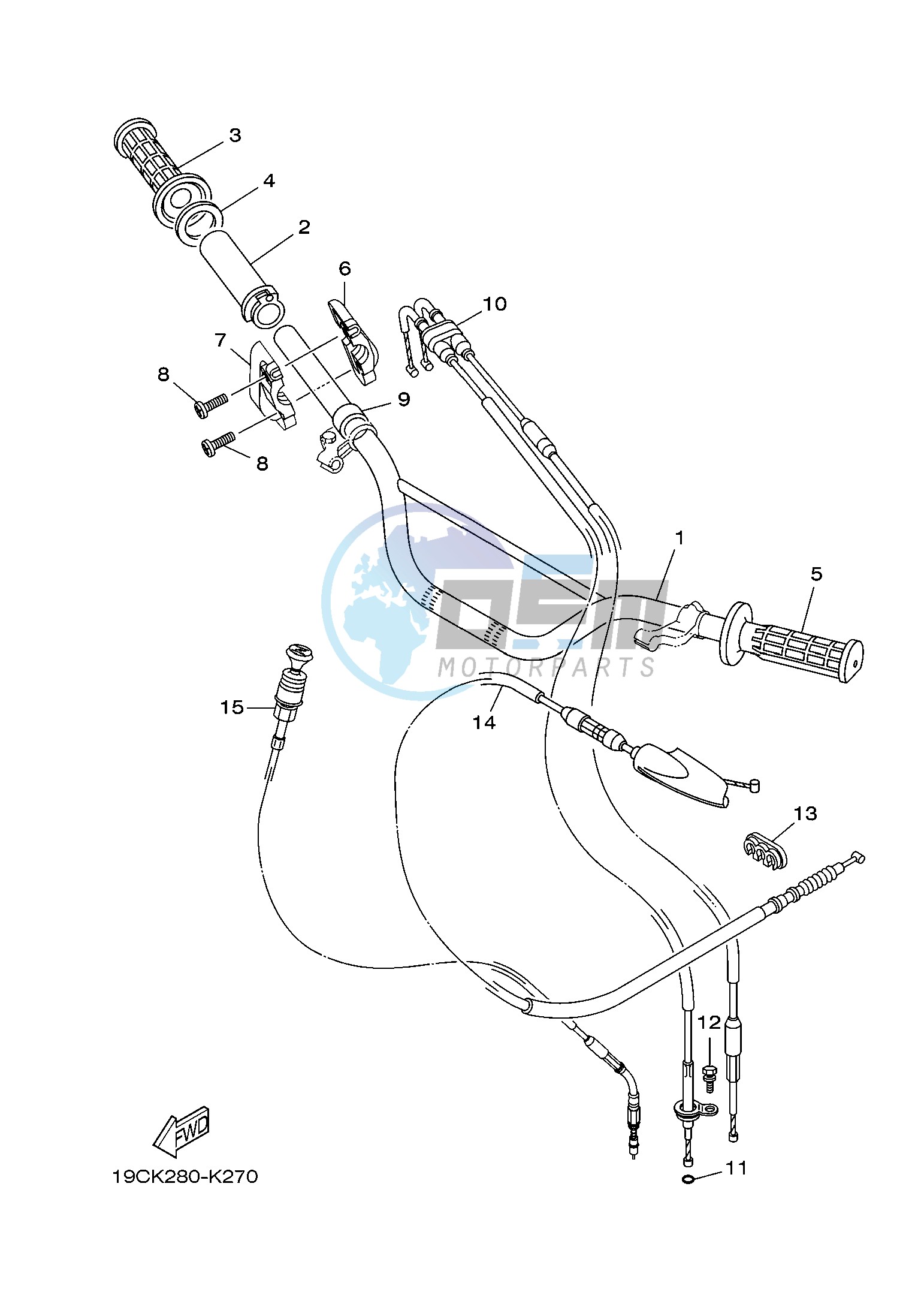 STEERING HANDLE & CABLE