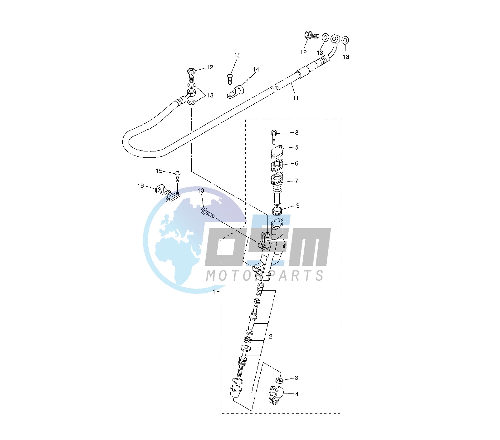 REAR MASTER CYLINDER