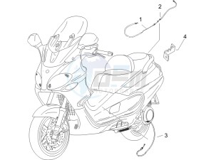 X9 500 Evolution 2006-2007 (USA) drawing Transmissions