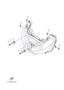 CZD300-A X-MAX 300 (BY31 BY31 BY31 BY31 BY31) drawing HEADLIGHT