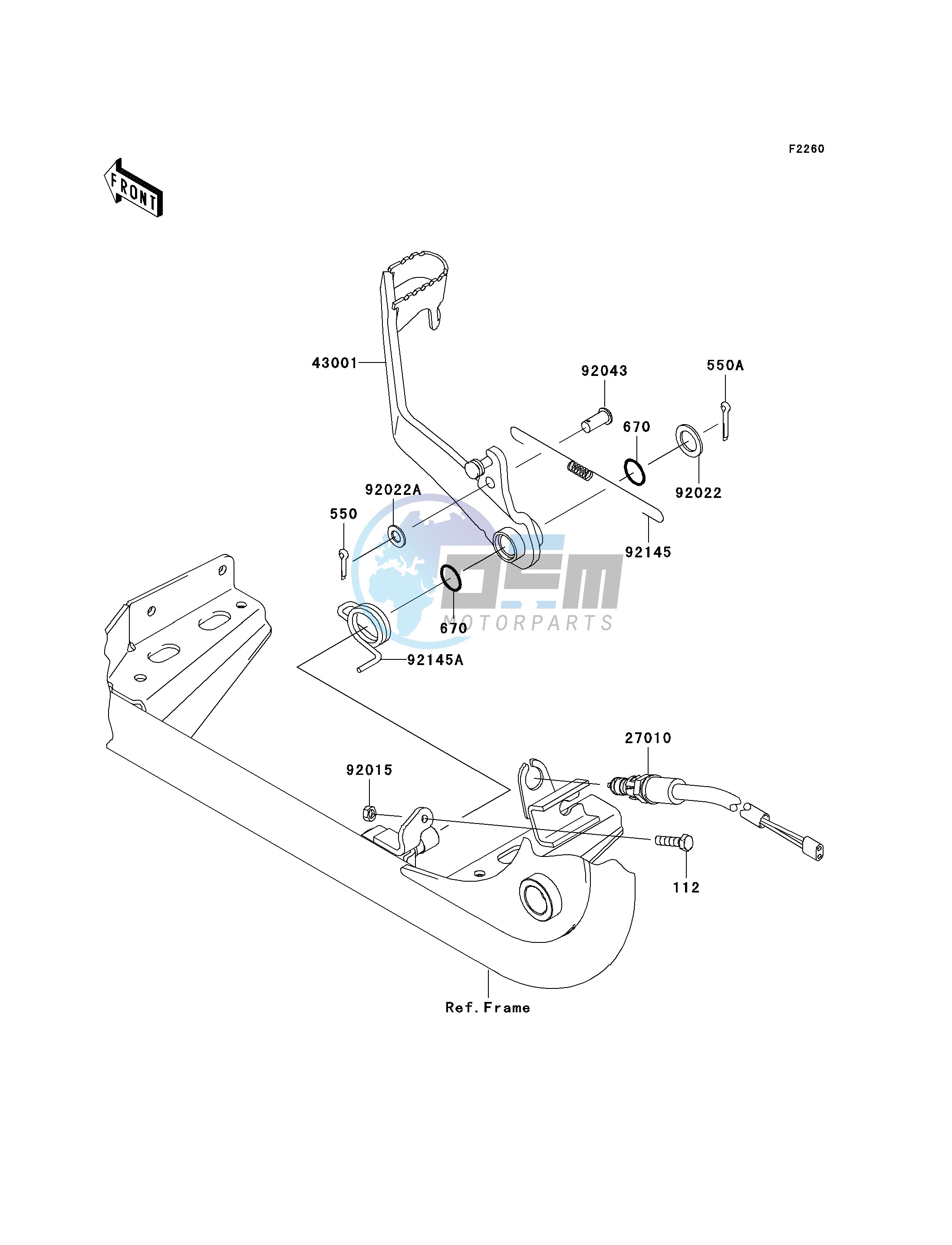 BRAKE PEDAL